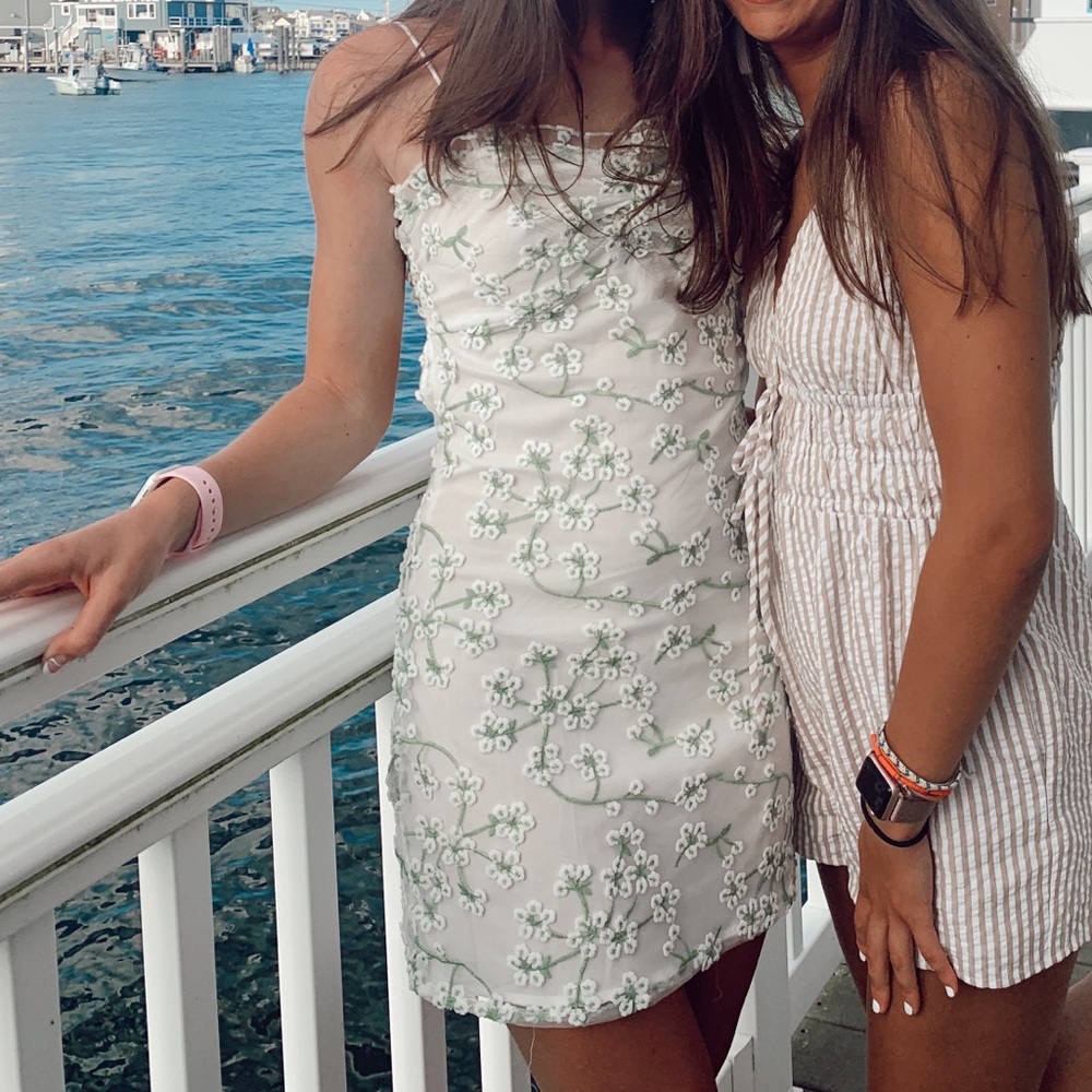White dress